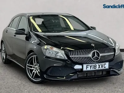 Used Mercedes A190 2018 Black Hatchback