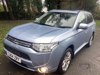 Used Mitsubishi Outlander P-HEV 2014 Blue Estate