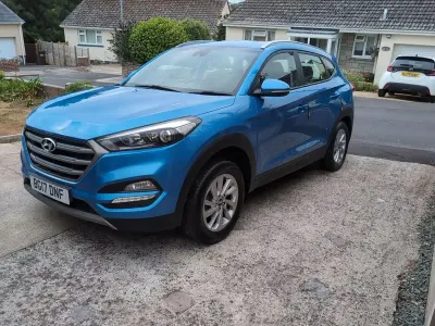 Used Hyundai Tucson SE 116 HP (85 kW) 2017 Blue SUV