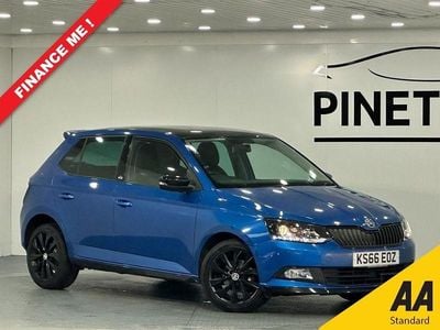 Used Skoda Fabia Monte Carlo 90 HP (66 kW) 2016 Blue Hatchback