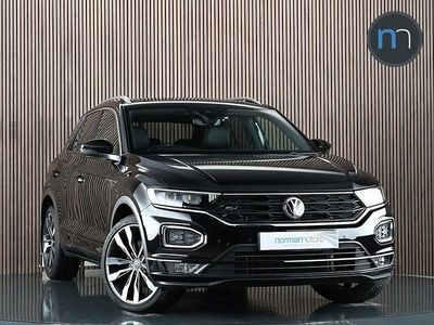 Used VW T-Roc R-line 2019 Black SUV