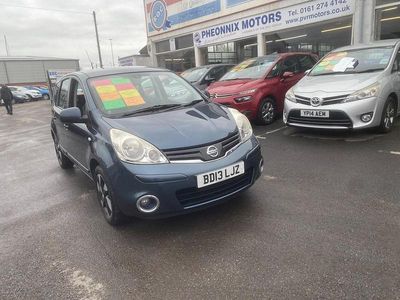 Używany Nissan Note Acenta 110 KM (80 kW) 2013 Niebieski Hatchback