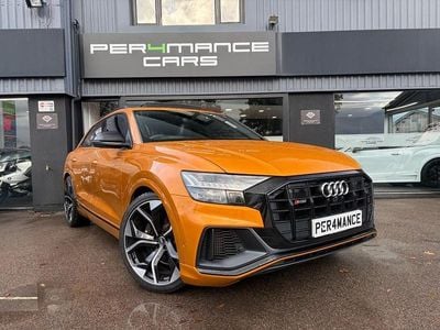 Orange Used 2020 Audi SQ8 Comfort SUV | £54,990 (A bit pricey)