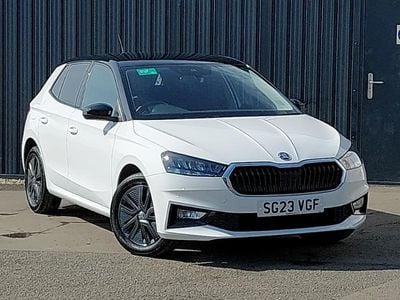 Used Skoda Fabia Colour Edition 80 HP (58 kW) 2023 White Hatchback