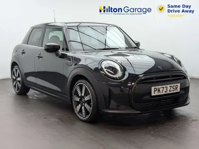 Used Mini Cooper Exclusive 2023 Blue and black Hatchback