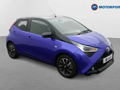 Used Toyota Aygo Trend 72 HP (52 kW) 2021 Blue Hatchback