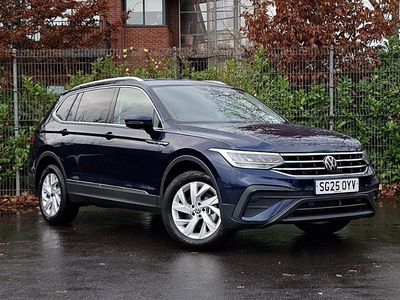 Blue New 2025 VW Tiguan Allspace Life SUV | £30,998 (Fair price)