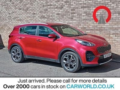 Used Kia Sportage GT-Line 136 HP (100 kW) 2020 Red SUV