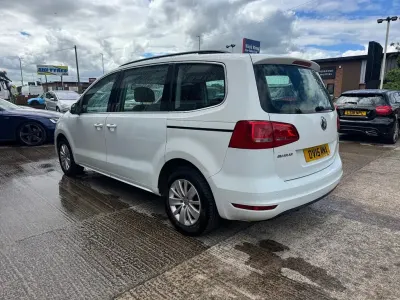 Used VW Sharan SE 140 HP (102 kW) 2015 White MPV