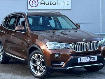 Bronze Used 2017 BMW X3 xLine SUV | £12,590 (Fair price)