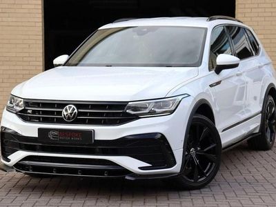 White Used 2022 VW Tiguan Allspace R-line SUV | £26,250 (Fair price)