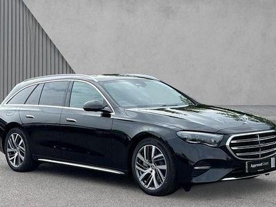 Used Mercedes E220 Premium 197 HP (144 kW) 2025 Obsidian black metallic  Estate