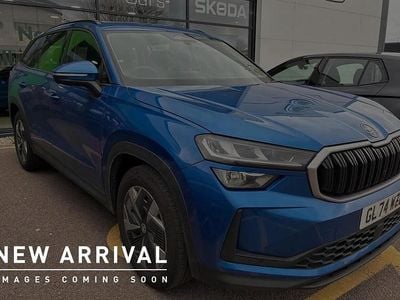 Used Skoda Kodiaq SE 147 HP (108 kW) 2024 Race blue metallic SUV