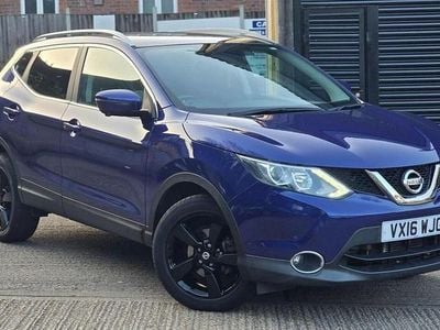Used Nissan Qashqai N-TEC 115 HP (84 kW) 2016 Blue SUV