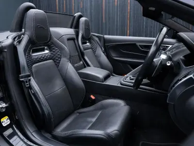 Used Jaguar F-Type First Edition 300 HP (220 kW) 2021 Black Cabriolet