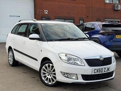 Used Skoda Fabia Elegance 105 HP (77 kW) 2010 White Estate
