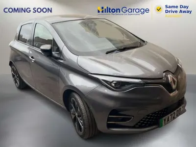 Usado Renault Zoe Iconic 100 kW (136 CV) 2022 Gris Utilitario