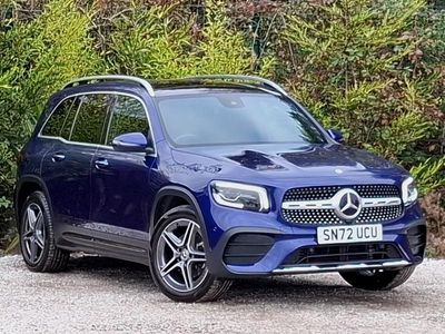 Blue Used 2022 Mercedes GLB200 AMG Line Premium Plus SUV | £29,998 (Fair price)