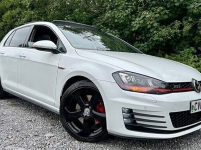 used VW Golf VII *GTI DSG*1OWNER ONLY 35K FSH PANROOF NAV LEATHER 2KYS**FLAWLESS**