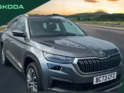 Second-hand Skoda Kodiaq SE L Executive 150 CP (110 kW) 2024 Gri SUV
