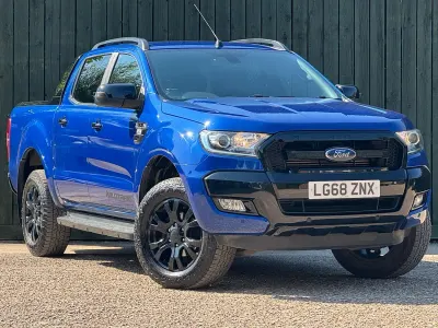 Used Ford Ranger Wildtrack 200 HP (147 kW) 2018 Blue Pickup