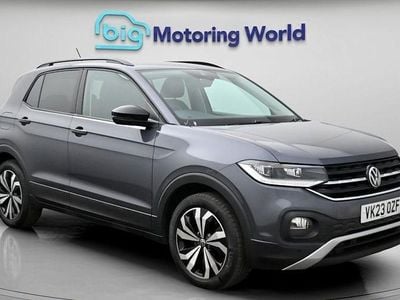 Used VW T-Cross Black Edition 110 HP (80 kW) 2023 Grey SUV