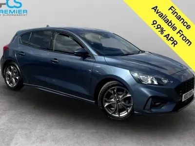 Used Ford Focus ST-Line 2021 Blue Hatchback