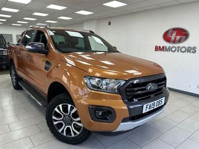 Used Ford Ranger Wildtrack 2019 Orange Pickup