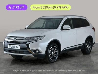 Used Mitsubishi Outlander 147 HP (108 kW) 2018 White SUV