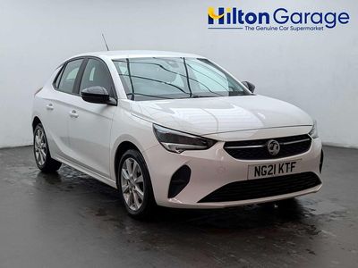 Used Vauxhall Corsa 100 HP (73 kW) 2021 White Hatchback