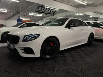 Used Mercedes E220 AMG Line Premium Plus 2017 White Coupe