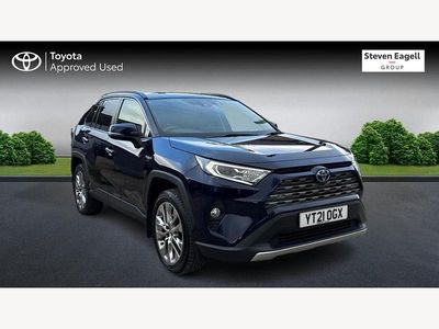 Blue Used 2021 Toyota RAV4 Estate | £25,563 (Fair price)