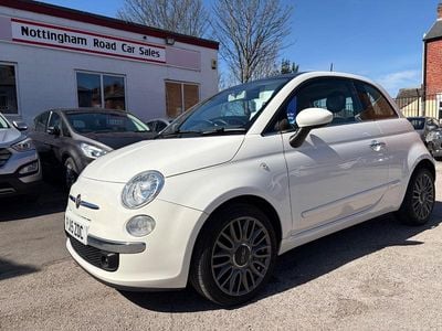 Used Fiat 500 Lounge 69 HP (50 kW) 2015 White Hatchback