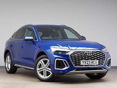Used Audi Q5 S-Line 265 HP (194 kW) 2023 Blue SUV
