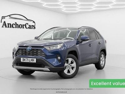 Used Toyota RAV4 218 HP (160 kW) 2021 Blue Estate