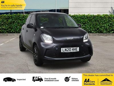 Used Smart ForFour Electric Drive Premium 60 kW (82 HP) 2020 Black Hatchback