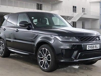 Used Land Rover Range Rover Sport Autobiography Dynamic 525 HP (386 kW) 2018 Black SUV
