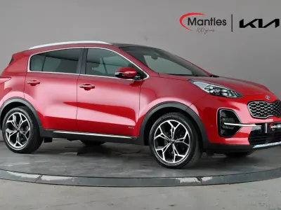 Used Kia Sportage GT-Line S 174 HP (127 kW) 2018 Red SUV