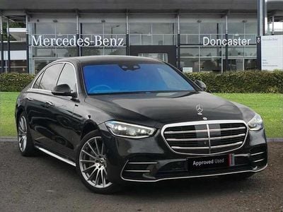 Black Used 2025 Mercedes S580 AMG line Sedan | £114,985 (Fair price)