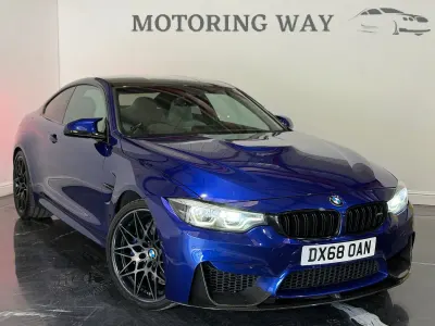 Used BMW M4 Competition Edition 450 HP (330 kW) 2019 Blue Coupe