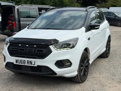 Used Ford Kuga ST-Line 120 HP (88 kW) 2018 White SUV