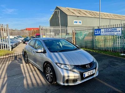 Used Honda Civic EX 2013 Silver Hatchback