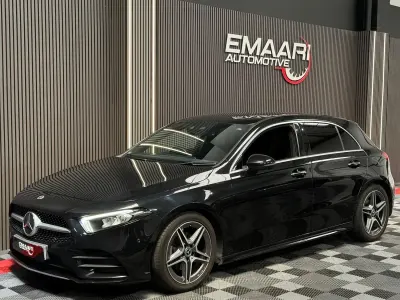 Used Mercedes A200 AMG line 2019 Black Hatchback