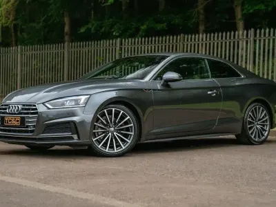 Used Audi A5 S-Line 190 HP (139 kW) 2019 Grey Coupe