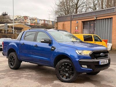 Used Ford Ranger Wildtrack 2018 Blue Pickup