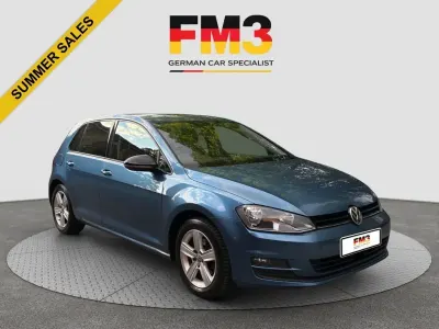 Used VW Golf VII Match 2015 Blue Hatchback