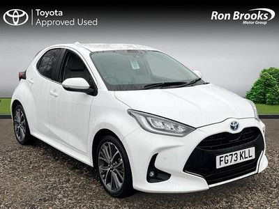 Used Toyota Yaris Hybrid 2023 White Hatchback
