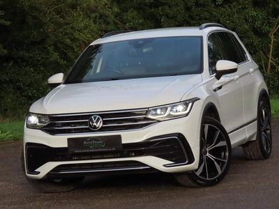 White Used 2021 VW Tiguan R-line SUV | £19,994 (Good price)