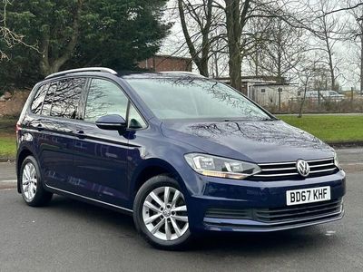 Used VW Touran SE 150 HP (110 kW) 2017 Blue MPV