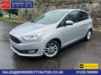 Used Ford C-MAX Zetec 120 HP (88 kW) 2015 Silver MPV